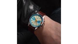 Sugess 1963 Montre mécanique pour homme Seagull ST19 à remontage manuel