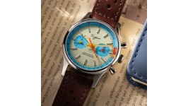 Sugess 1963 Montre mécanique pour homme Seagull ST19 à remontage manuel