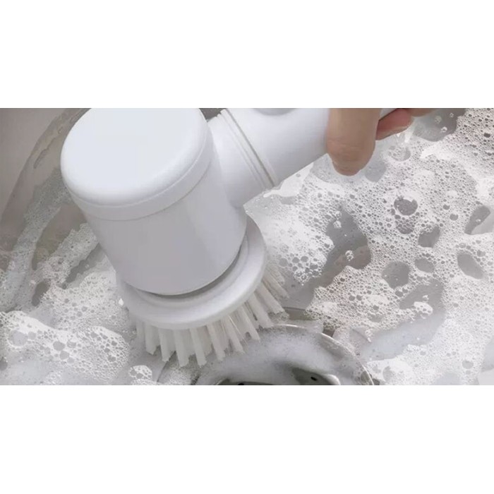 Brosse électrique sans fil pour la cuisine et la salle de bain